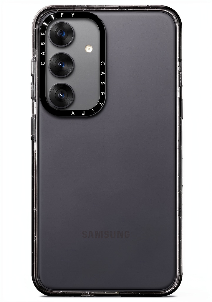 CASETiFY Impact Case showing EcoShock twister pattern on Samsung Galaxy S24