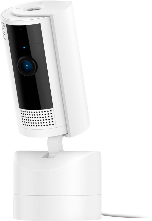 Ring Pan Tilt Indoor Security Cam 360 Coverage Live View-8