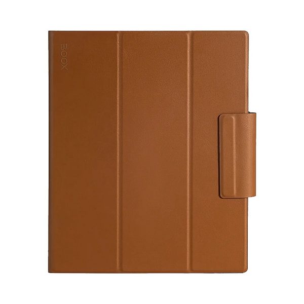 Boox Tab Ultra C Pro Magnetic Case Tri Fold Leather Cover-0