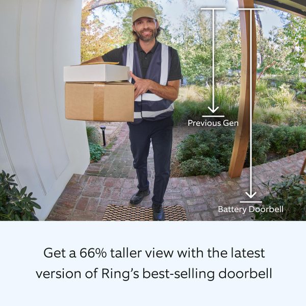 Ring Starter Set Battery Doorbell Indoor Cam Satin Nickel-2