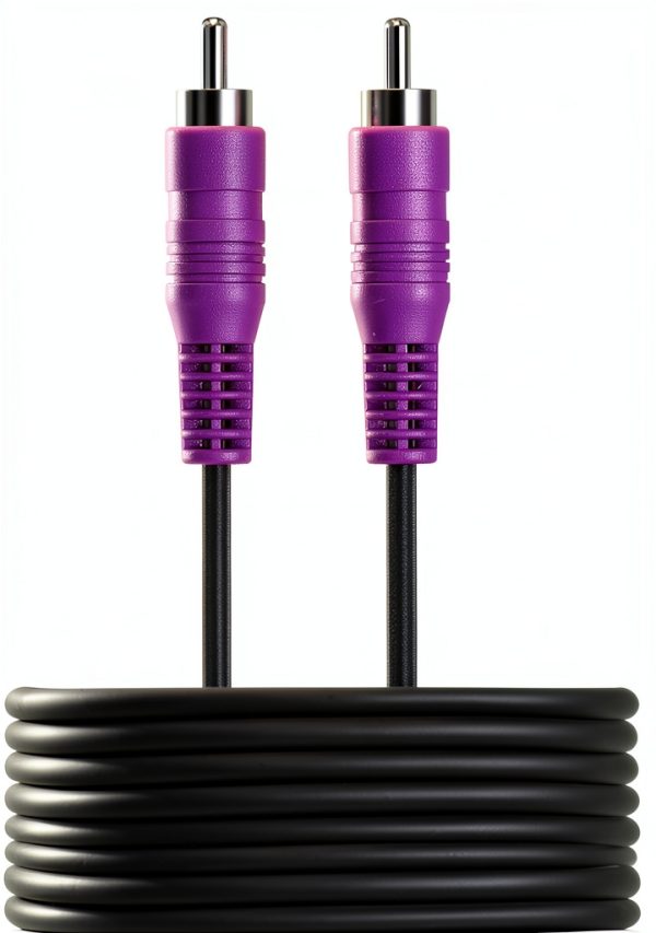 Best Buy Essentials Subwoofer RCA Cable 15ft Copper Shield-7