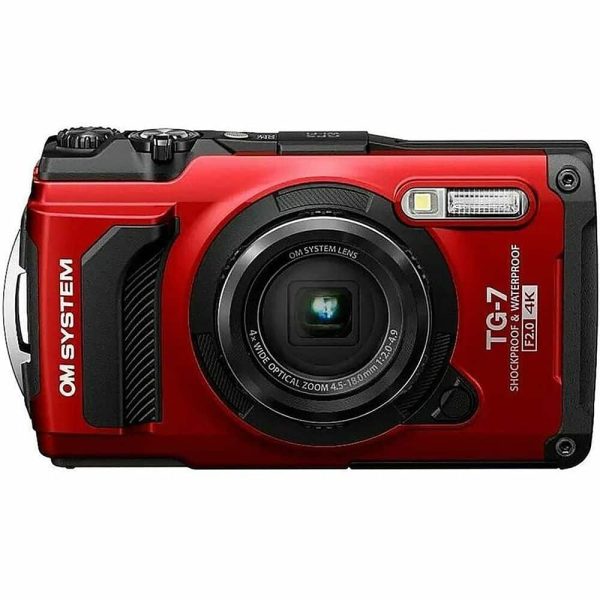 Olympus OM SYSTEM TG 7 Waterproof Digital Camera 4K Video-0