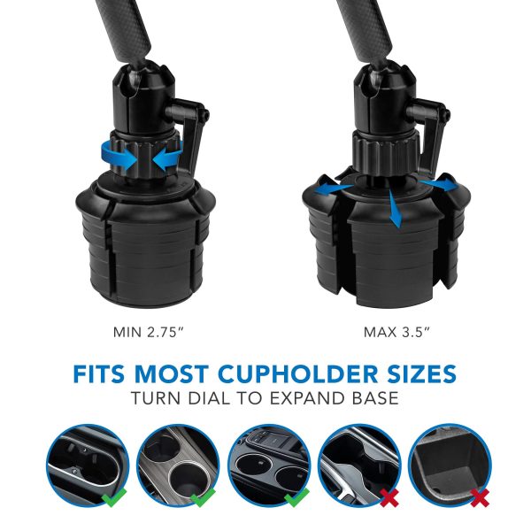 Carbon Fiber Tablet Mount ELD GPS Fleet Truck Drivers-6