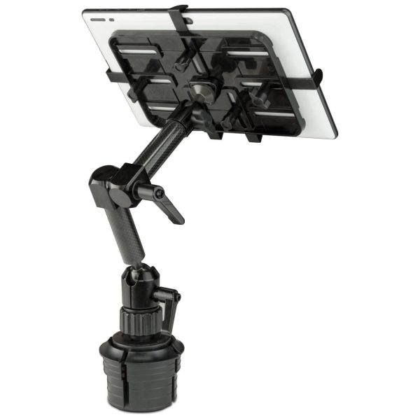 Carbon Fiber Tablet Mount ELD GPS Fleet Truck Drivers-2