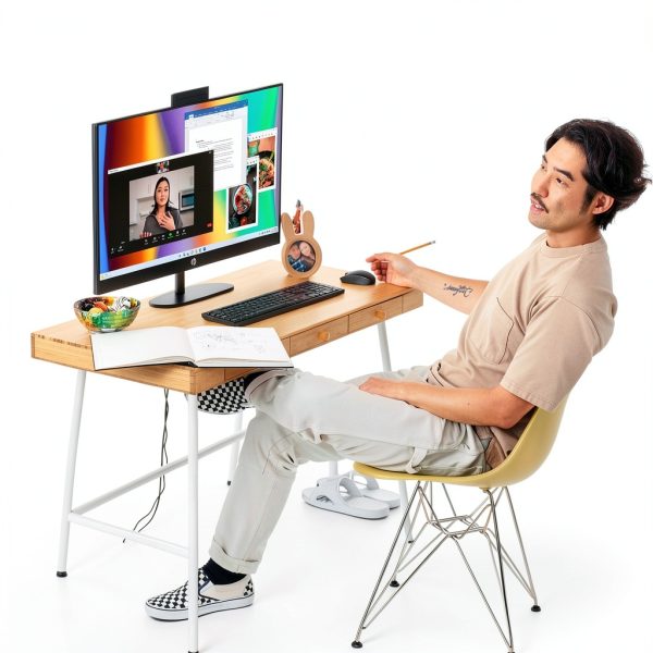 HP 27 Touch All in One AMD Ryzen 7 32GB Memory 1TB SSD-10