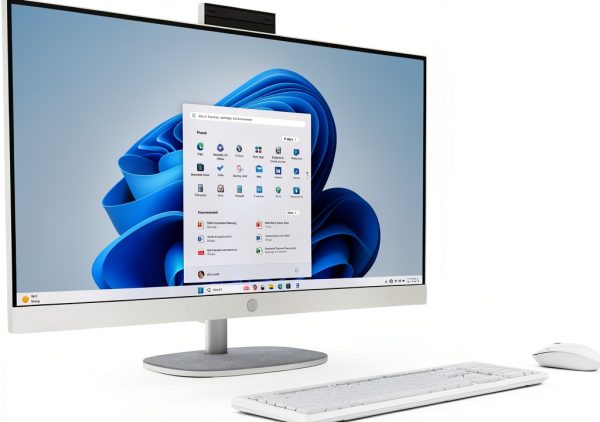 HP All in One Computer 27 Inch Touch Screen Intel Core Ultra-8