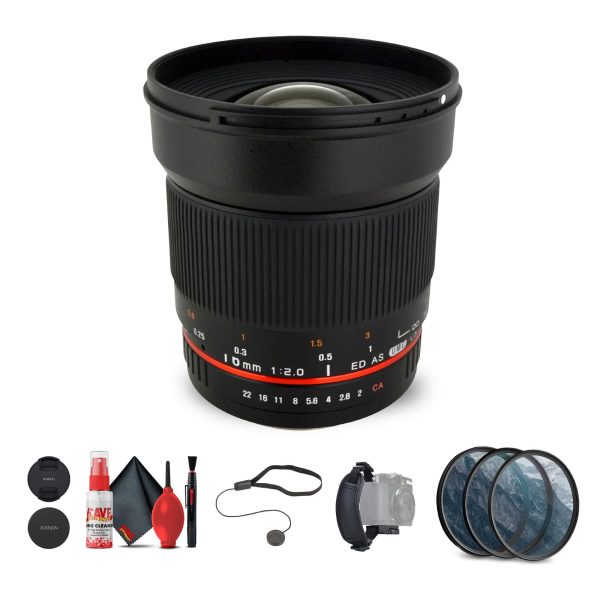 Rokinon 16mm f2.0 Lens for Micro Four Thirds Wide Angle-0