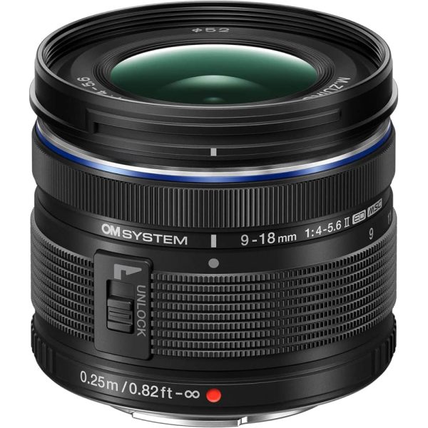 OM System MZUIKO 9 18mm Lens Wide Angle Aspherical ED Glass-0
