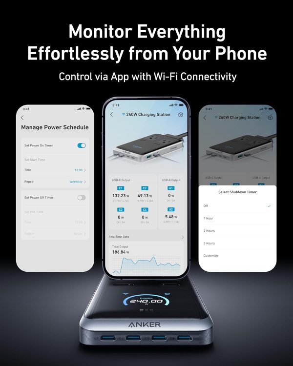 Anker Prime Charging Station 240W 8-in-1 USB-C Power Strip-5