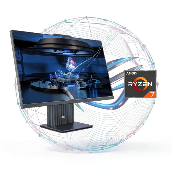 Lenovo IdeaCentre All in One Ryzen 7 Touchscreen Desktop-2