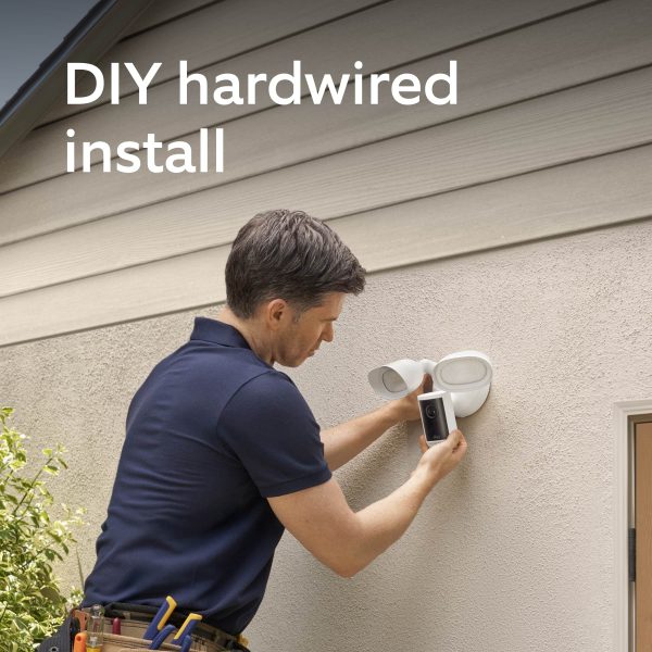 Ring Floodlight Cam Pro 4K Security Camera Motion Lights-6