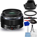 OM System MZuiko 17mm f18 II Lens Micro Four Thirds Bundle-0