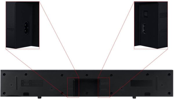 Samsung C400 Soundbar 2.0 Channel Built in Woofer Black-8