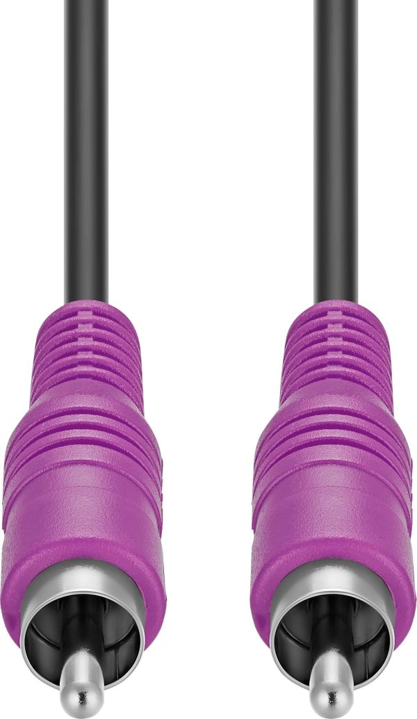 Best Buy Essentials Subwoofer RCA Cable 15ft Copper Shield-5