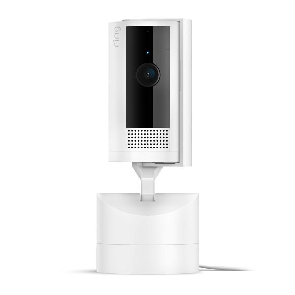 Ring Pan Tilt Indoor Security Cam 360 Coverage Live View-0