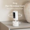 Ring Pan Tilt Indoor Security Cam 360 Coverage Live View-1