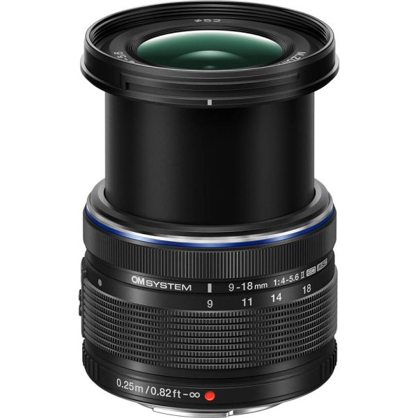 OM System MZUIKO 9 18mm Lens Wide Angle Aspherical ED Glass-4