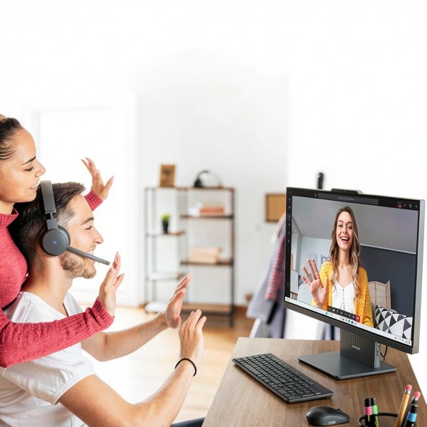 Lenovo All in One Desktop Ryzen 5 64GB RAM Home Office-4