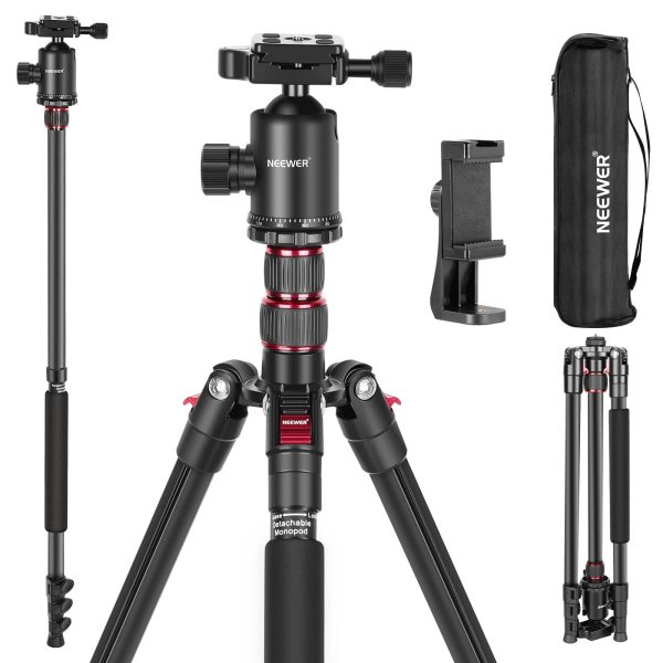 Neewer 77 Inch Aluminum Tripod Monopod DSLR Camera Phone-0