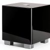 REL T5X Subwoofer High Gloss Black White Home Theater-1