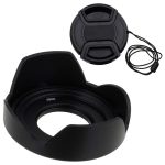 Fotodiox Reversible Lens Hood Prevents Flare Reduces Glare-0