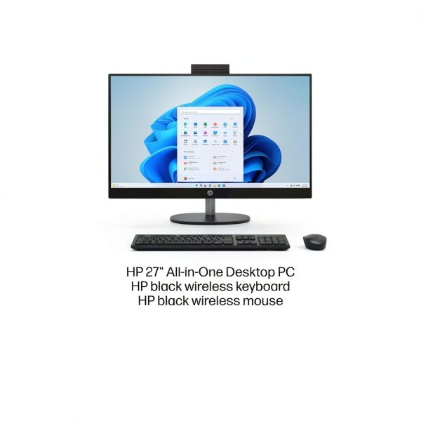HP 27 Touch All in One AMD Ryzen 7 32GB Memory 1TB SSD-4