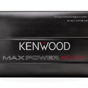 Kenwood 400W Class D Bridgeable Multichannel Amplifier with Crossovers-0